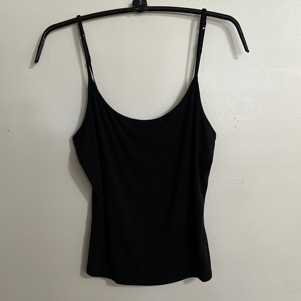 EVIE Black Fitted Camisole Top